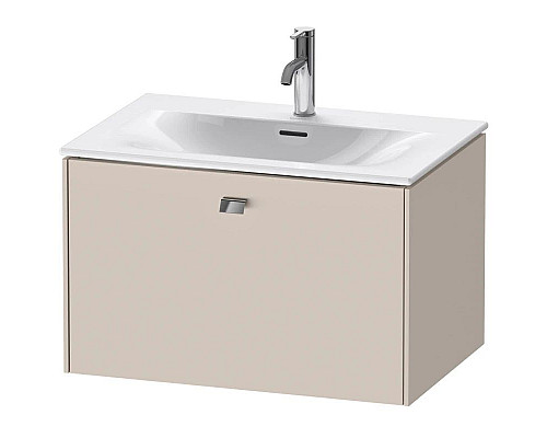 Заказать Тумба тауп матовый 72 см Duravit Brioso  BR421101091 в магазине сантехники Santeh-Crystal.ru