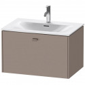 Тумба базальт матовый 72 см Duravit Brioso BR421104343