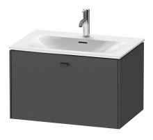 Тумба графит матовый 72 см Duravit Brioso BR421104949