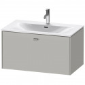 Тумба бетонно-серый матовый 82 см Duravit Brioso BR421200707