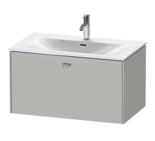 Тумба бетонно-серый матовый 82 см Duravit Brioso BR421200707