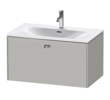 Тумба бетонно-серый матовый 82 см Duravit Brioso BR421201007
