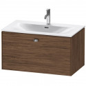 Тумба темный орех 82 см Duravit Brioso BR421201021
