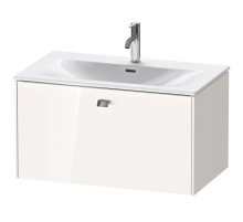 Тумба белый глянец 82 см Duravit Brioso BR421201022