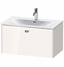 Тумба белый глянец 82 см Duravit Brioso BR421201022