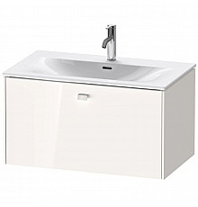 Тумба белый глянец 82 см Duravit Brioso BR421202222