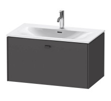 Тумба графит матовый 82 см Duravit Brioso BR421204949
