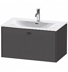 Тумба графит матовый 82 см Duravit Brioso BR421204949