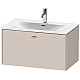Купить Тумба тауп матовый 82 см Duravit Brioso BR421209191 в магазине сантехники Santeh-Crystal.ru