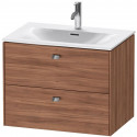 Тумба орех 72 см Duravit Brioso BR431101079