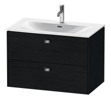 Тумба черный дуб 82 см Duravit Brioso BR431201016