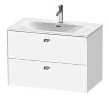 Тумба белый матовый 82 см Duravit Brioso BR431201018
