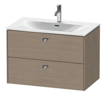 Тумба серый дуб 82 см Duravit Brioso BR431201035