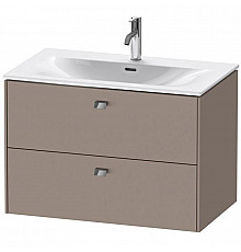 Тумба базальт матовый 82 см Duravit Brioso BR431201043