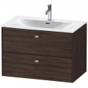 Тумба каштан 82 см Duravit Brioso BR431201053