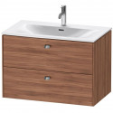 Тумба орех 82 см Duravit Brioso BR431201079