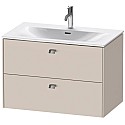 Тумба тауп матовый 82 см Duravit Brioso BR431201091