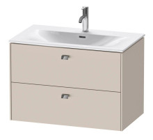 Тумба тауп матовый 82 см Duravit Brioso BR431201091