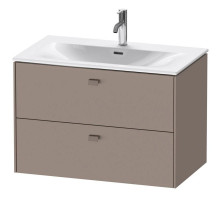 Тумба базальт матовый 82 см Duravit Brioso BR431204343