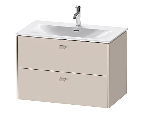Купить Тумба тауп матовый 82 см Duravit Brioso BR431209191 в магазине сантехники Santeh-Crystal.ru