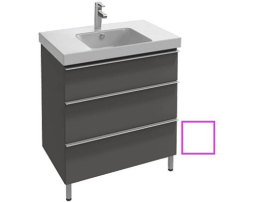 Купить Тумба белый глянец 77 см Jacob Delafon Odeon Up EB993-G1C в магазине сантехники Santeh-Crystal.ru