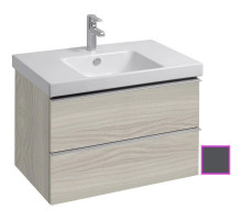 Тумба серый антрацит глянец 77 см Jacob Delafon Odeon Up EB895-442