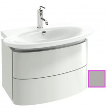 Тумба серый титан глянец 66 см Jacob Delafon Presquile EB1103-N21