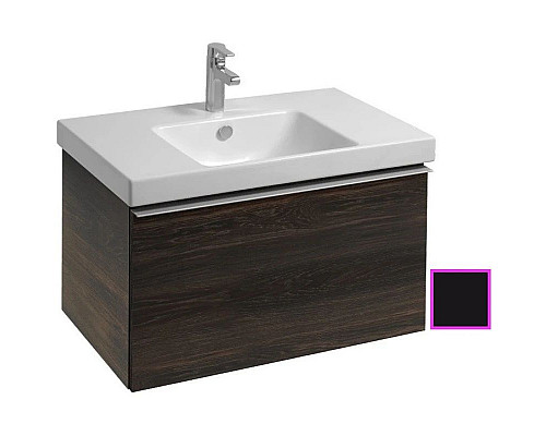 Приобрести Тумба черный матовый 77 см Jacob Delafon Odeon Up EB894-M61 в магазине сантехники Santeh-Crystal.ru