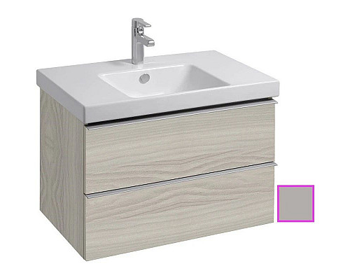 Купить Тумба серый титан глянец 77 см Jacob Delafon Odeon Up EB895-N21 в магазине сантехники Santeh-Crystal.ru