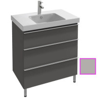 Тумба серый титан глянец 77 см Jacob Delafon Odeon Up EB993-N21