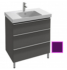 Тумба сливовый глянец 77 см Jacob Delafon Odeon Up EB993-F26