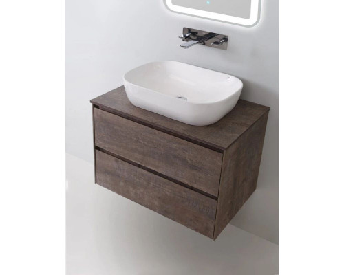 Купить Тумба Stone 80 см BelBagno Pietra PIETRA-800-2C-SO-PT в магазине сантехники Santeh-Crystal.ru