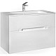Заказать Тумба белый 76,6 см Jorno Modul Mol.01.77/P/W в магазине сантехники Santeh-Crystal.ru