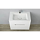 Заказать Тумба белый 76,6 см Jorno Modul Mol.01.77/P/W в магазине сантехники Santeh-Crystal.ru