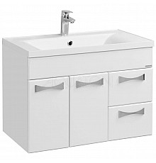 Тумба с раковиной белый глянец 80,2 см Акватон Диор 1A1678K2DR010