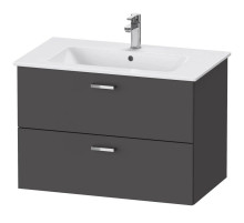 Тумба графит матовый 80 см Duravit XBase XB612104949