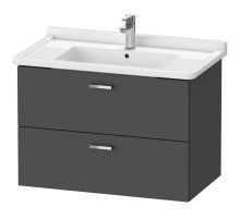 Тумба графит матовый 80 см Duravit XBase XB618604949