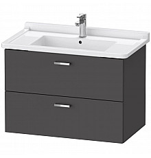 Тумба графит матовый 80 см Duravit XBase XB618604949