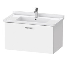 Тумба белый матовый 80 см Duravit XBase XB603601818