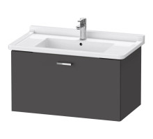 Тумба графит матовый 80 см Duravit XBase XB603604949