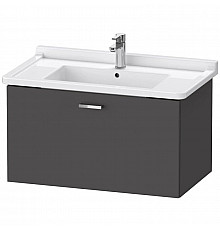 Тумба графит матовый 80 см Duravit XBase XB603604949