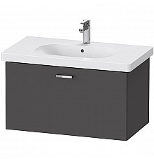 Тумба графит матовый 80 см Duravit XBase XB607104949