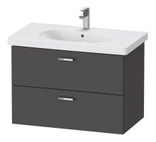 Тумба графит матовый 80 см Duravit XBase XB619004949