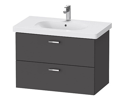 Заказать Тумба графит матовый 80 см Duravit XBase XB619004949 в магазине сантехники Santeh-Crystal.ru