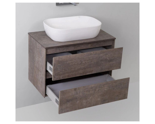 Купить Тумба Stone 80 см BelBagno Pietra PIETRA-800-2C-SO-PT в магазине сантехники Santeh-Crystal.ru