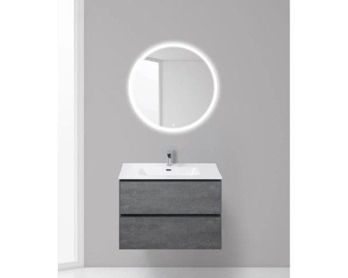 Купить Тумба Stucco Cemento 80 см BelBagno Pietra PIETRA-800-2C-SO-SCM в магазине сантехники Santeh-Crystal.ru