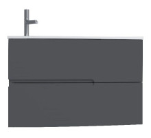 Тумба серый антрацит глянец 80 см Jacob Delafon Nona EB1888RU-442