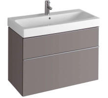 Тумба платина глянец 89 см Geberit iCon 840392000