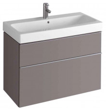 Тумба платина глянец 89 см Geberit iCon 840392000