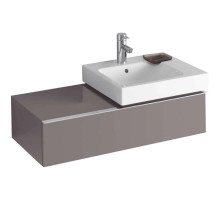 Тумба платина глянец 89 см Geberit iCon 840592000